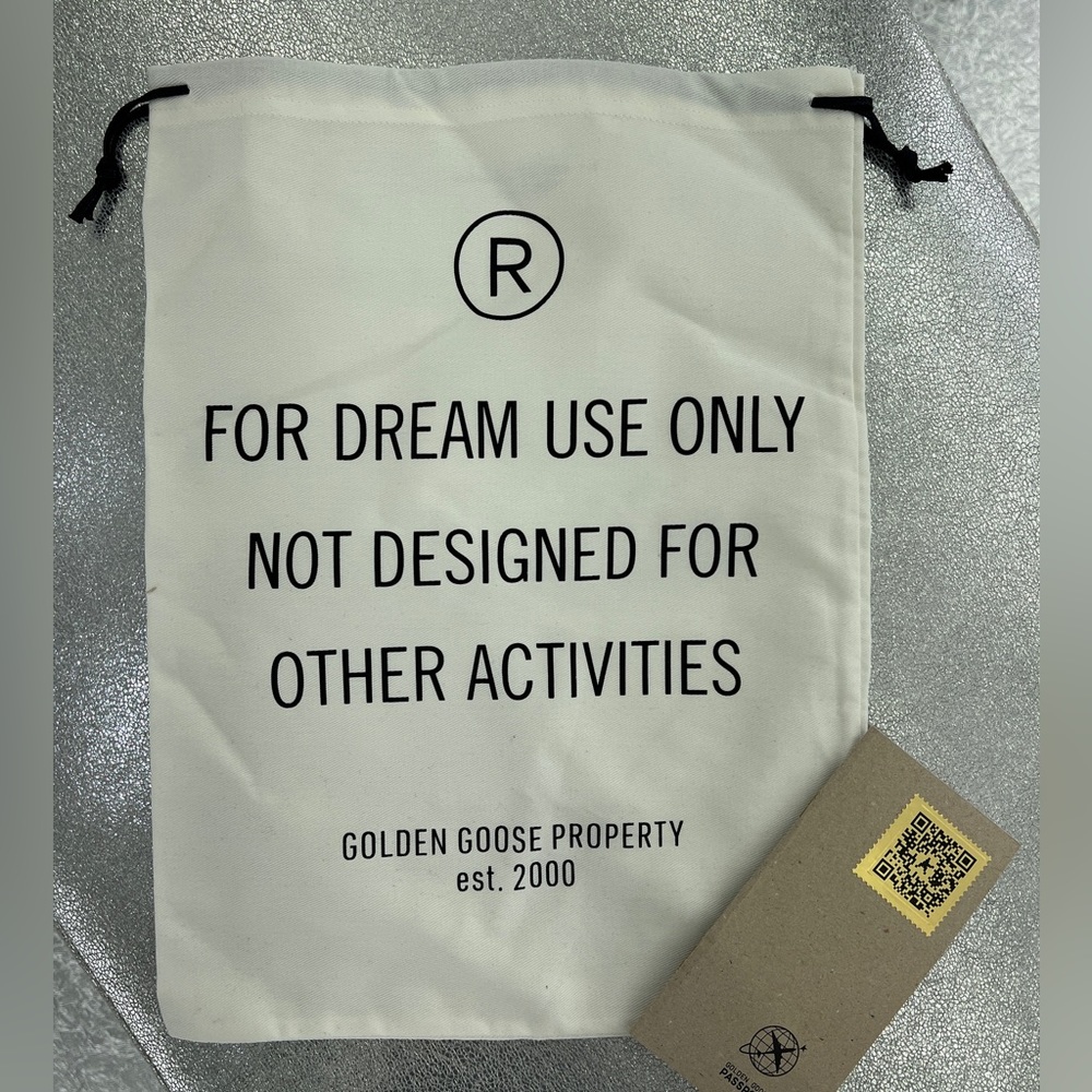 Authentic Golden Goose Sneaker Dustbag